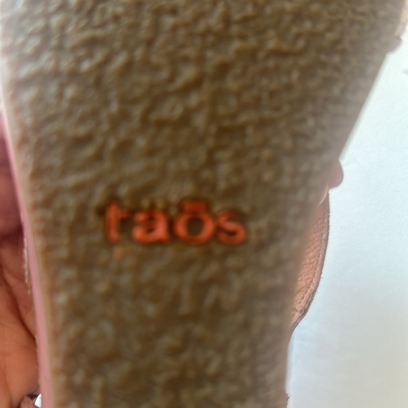 TAOS Cushioned Support Velcro Adjustable Straps- Size38 Lavender Mesh Leather - Picture 5 of 7